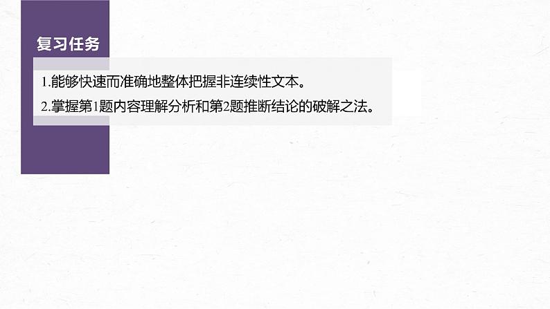 新高考语文第6部分 信息类阅读 课时51　准确理解内容，合理推断结论——整体把握，找准比“狠”课件PPT第3页