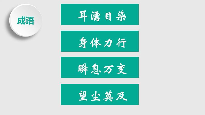 2023届高考语文复习：成语游戏——你来比划我来猜 课件第7页