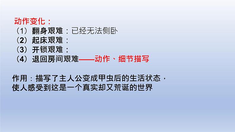 《变形记》课件2022-2023学年统编版高中语文必修下册第7页