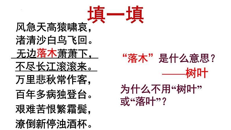 《说“木叶”》课件2021—2022学年统编版高中语文必修下册03