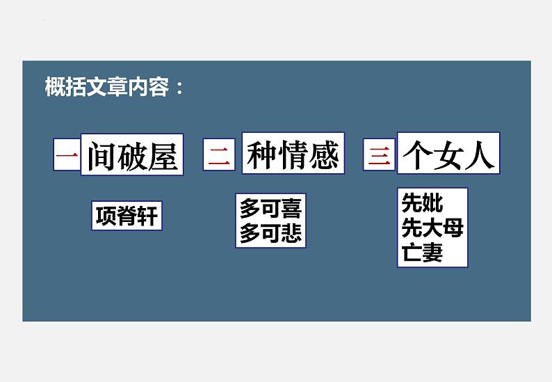 9-2《项脊轩志》课件  2022-2023学年统编版高中语文选择性必修下册第6页