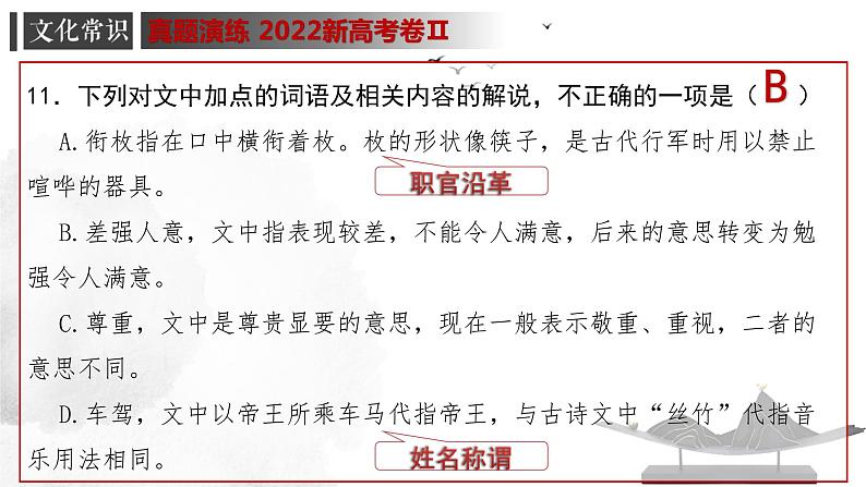 专题05 文言文文化常识-高考一轮复习之文言文通关宝典（新高考版）课件PPT06