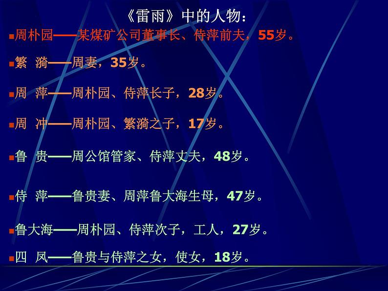 5《雷雨》课件 2022-2023学年统编版高中语文必修下册05