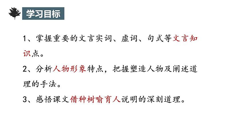 11.《种树郭橐驼传》课件 2022-2023学年统编版高中语文选择性必修下册第3页