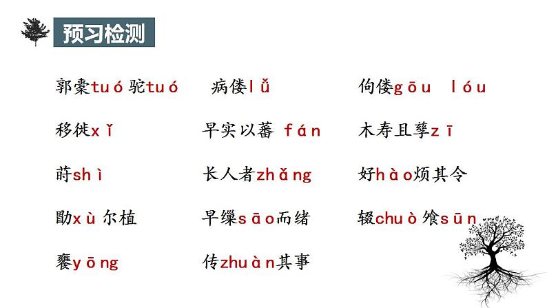 11.《种树郭橐驼传》课件 2022-2023学年统编版高中语文选择性必修下册第6页