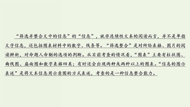 新高考语文考点2  图表信息的筛选与信息的图示表述  课件第3页