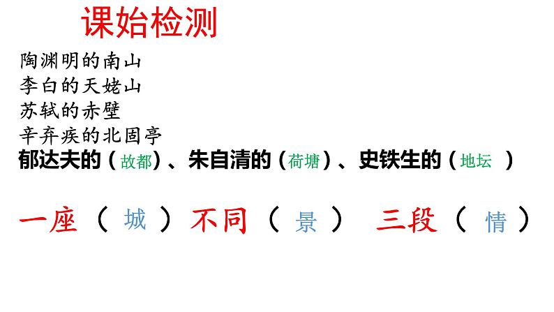 14.1《故都的秋》 2022-2023学年统编版高中语文必修上册课件PPT第1页