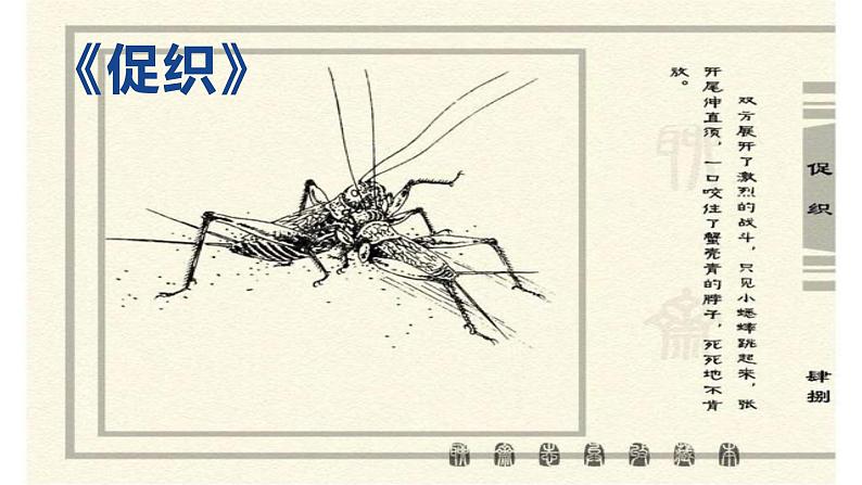 14.1《促织》课件2022-2023学年统编版高中语文必修下册第1页