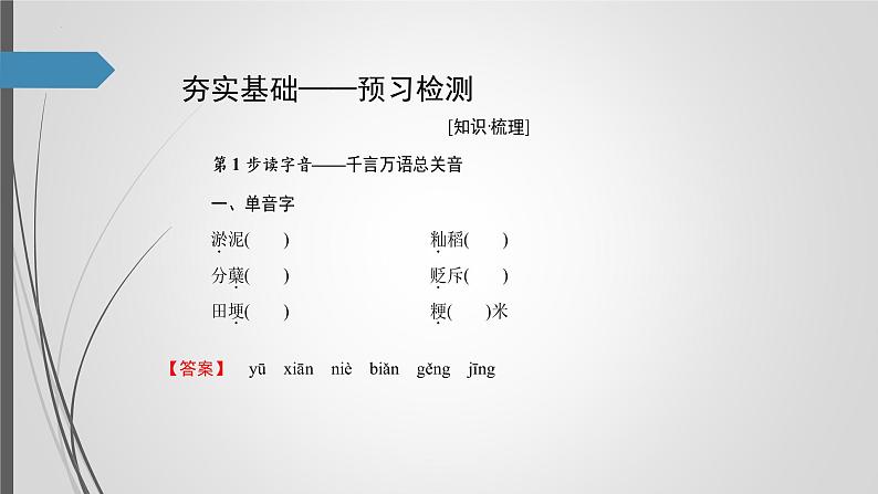 2022-2023学年统编版高中语文必修上册4.1《喜看稻菽千重浪》课件第5页