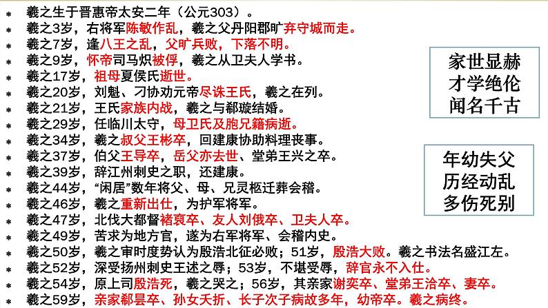 2022-2023学年统编版高中语文选择性必修下册10.1《兰亭集序》课件第8页