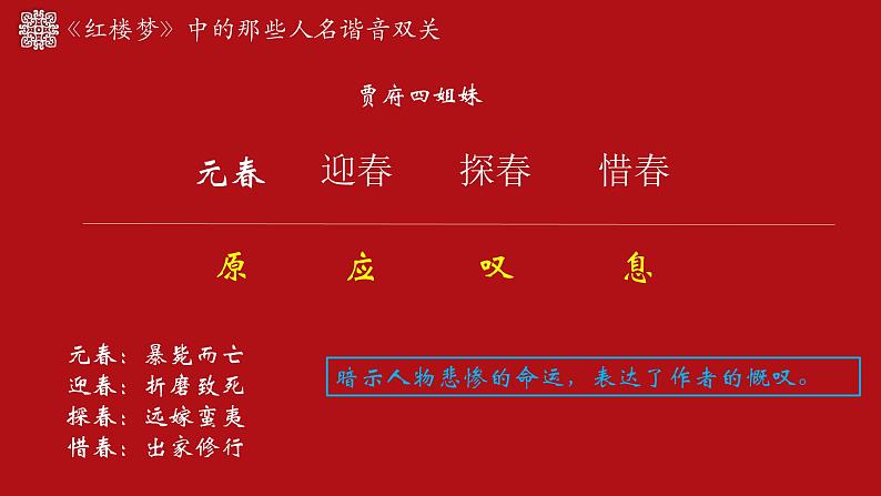 《弦外之音也绕梁——红楼梦中的双关》课件PPT第5页