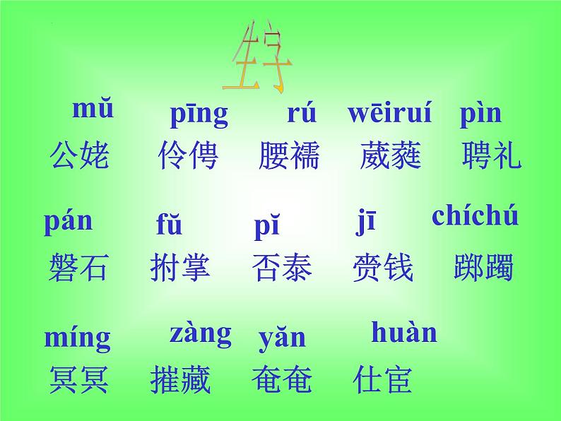 2022-2023学年语文统编版选择性必修下册2《孔雀东南飞 并序》课件第3页