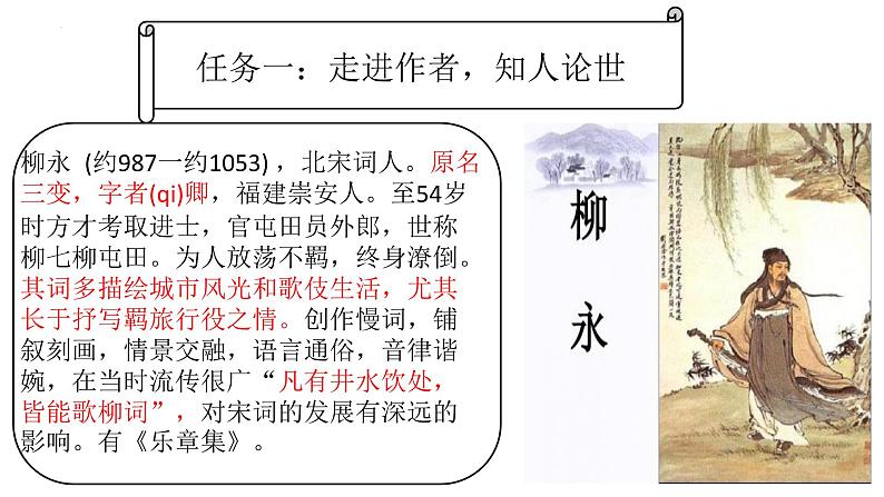 2022-2023学年语文统编版选择性必修下册4《望海潮》《扬州慢》比较阅读课件第4页