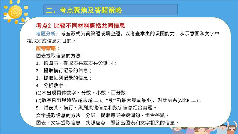 2023届高考语文二轮复习专项课件：非连续性文本阅读常见考点及应考策略 课件06