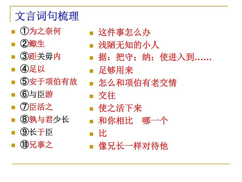 3《鸿门宴》课件  2022-2023学年统编版高中语文必修下册第7页