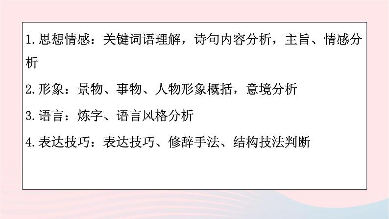 2023年高考语文二轮复习 专题精讲精练 专题10 选择题解题指导课件第8页