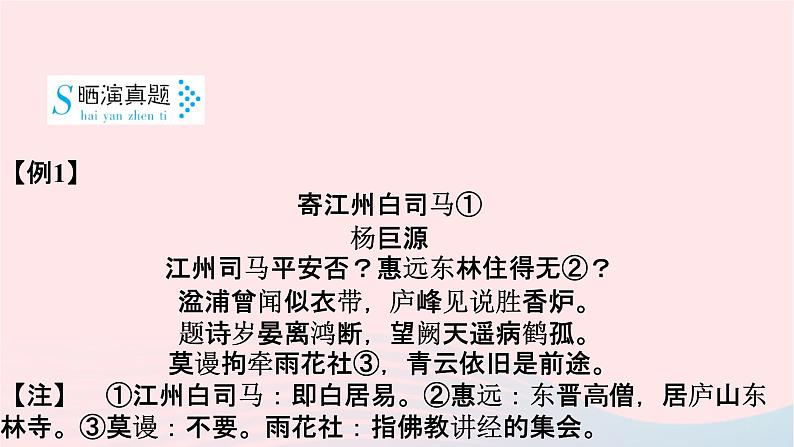 2023年高考语文二轮复习 专题精讲精练 专题10 选择题课件06