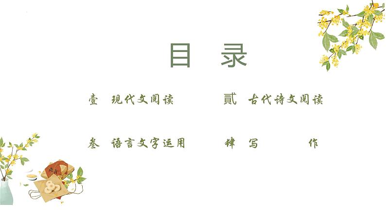 2023届广东省潮州市高三下学期第二次模拟考试语文讲评课件第2页