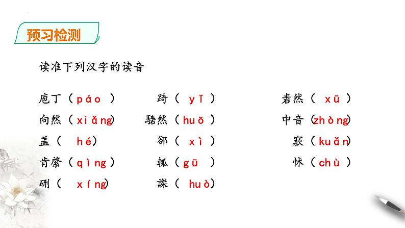 《庖丁解牛》课件2022-2023学年统编版高中语文必修下册第3页