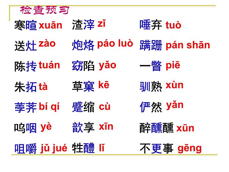 《祝福》课件2022-2023学年统编版高中语文必修下册第7页