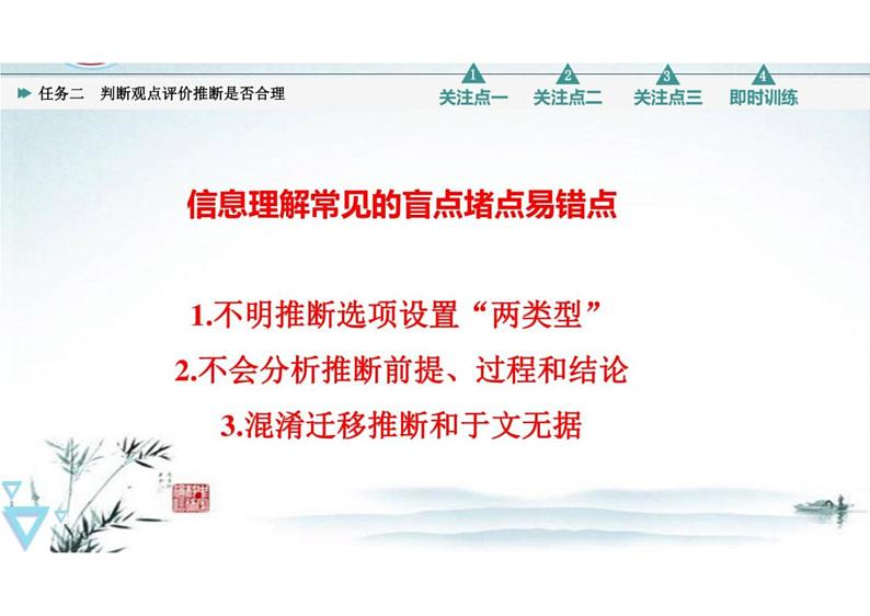 突破易错难点，判断观点评价推断是否合理-2023年高考语文二轮复习专项突破技巧讲练（全国通用）课件PPT第2页