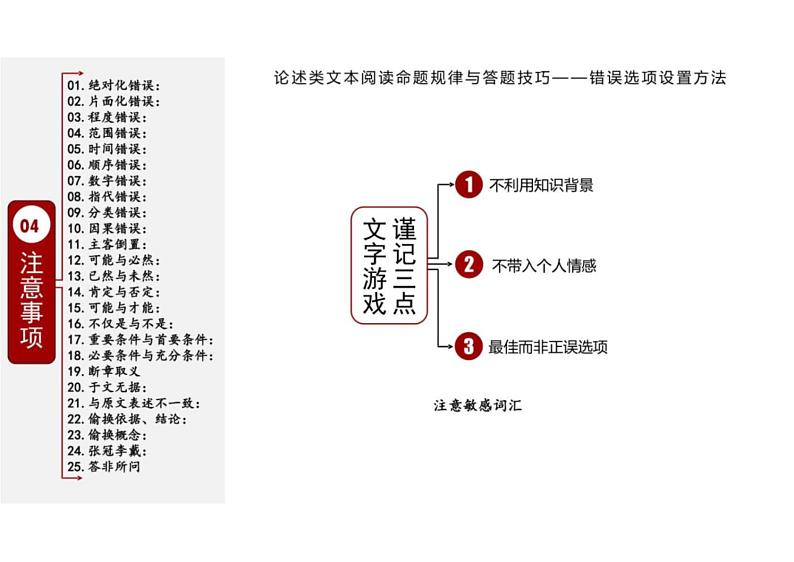 2023届高考语文复习-论述类文本阅读文意判断选择题专项突破优质课件第7页