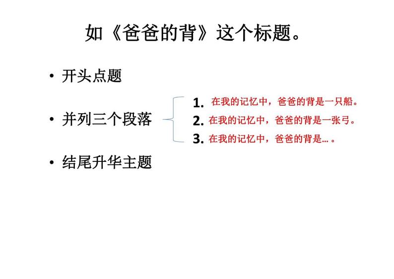 2023届高考语文三轮冲刺写作专项：并列结构+作文指导优质课件05