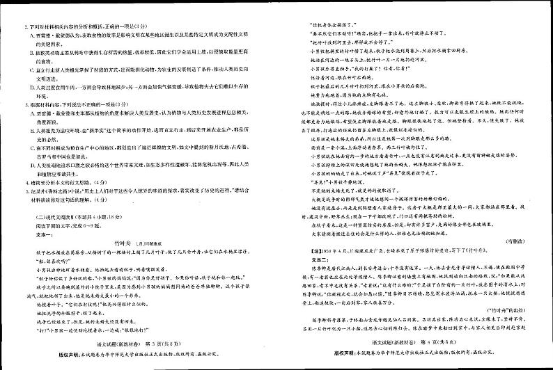 华大新高考联盟--语文第2页
