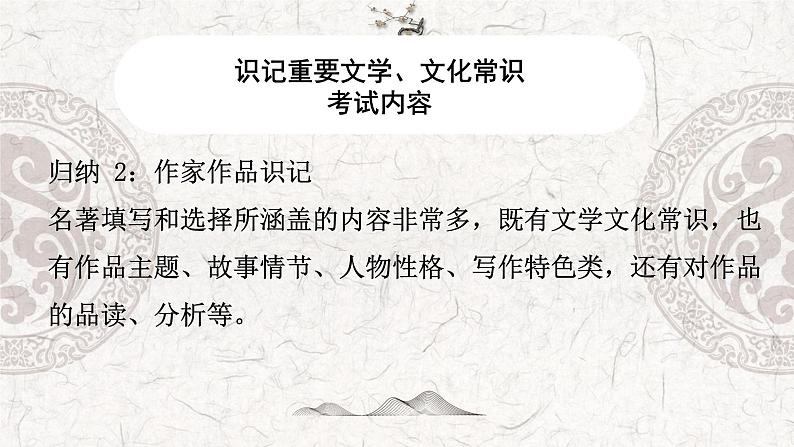 专题02 识记重要的文学、文化常识——2023年高中语文学业水平考试专项精讲+测试（新教材统编版）07