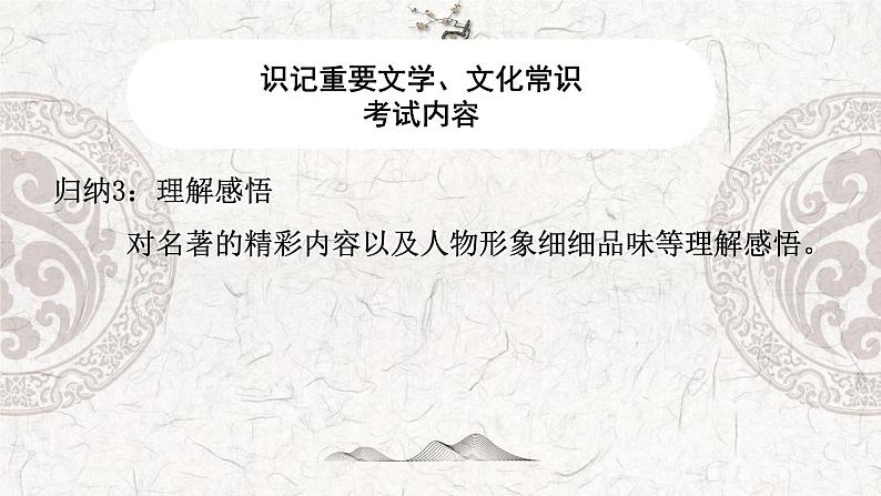 专题02 识记重要的文学、文化常识——2023年高中语文学业水平考试专项精讲+测试（新教材统编版）08