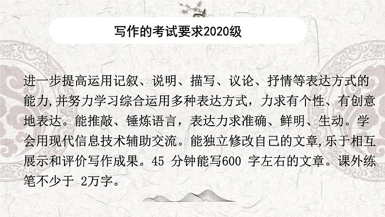 专题11 写作——2023年高中语文学业水平考试专项精讲+测试（新教材统编版）第7页