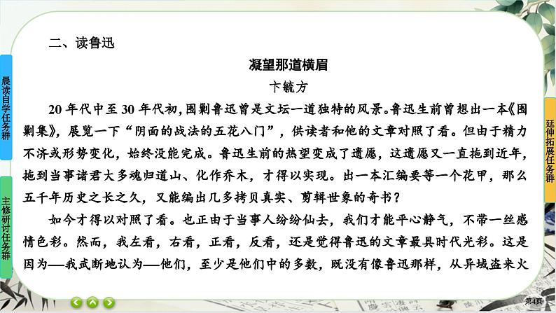 6《纪念刘和珍君》《为了忘却的记念》任务群课件PPT第4页