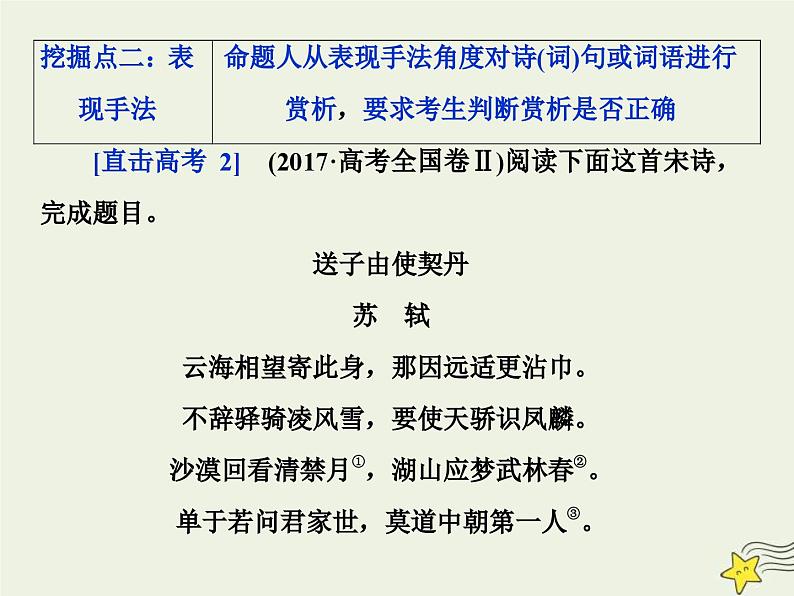 高考语文一轮复习课件专题二古代诗歌鉴赏1突破选择题：“扫除外物直觅本来”第8页