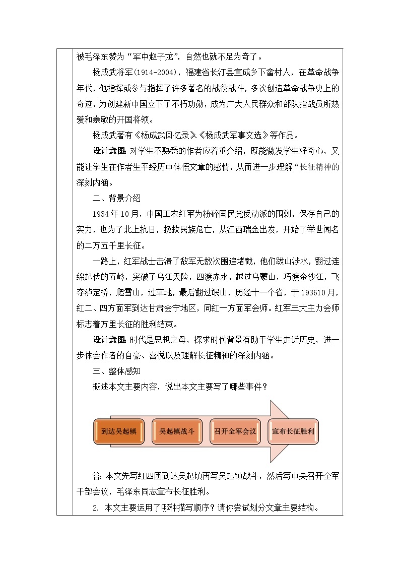 部编版高中语文选择性必修上册 第一单元02《长征胜利万岁》课件+教案+练习题 试卷03