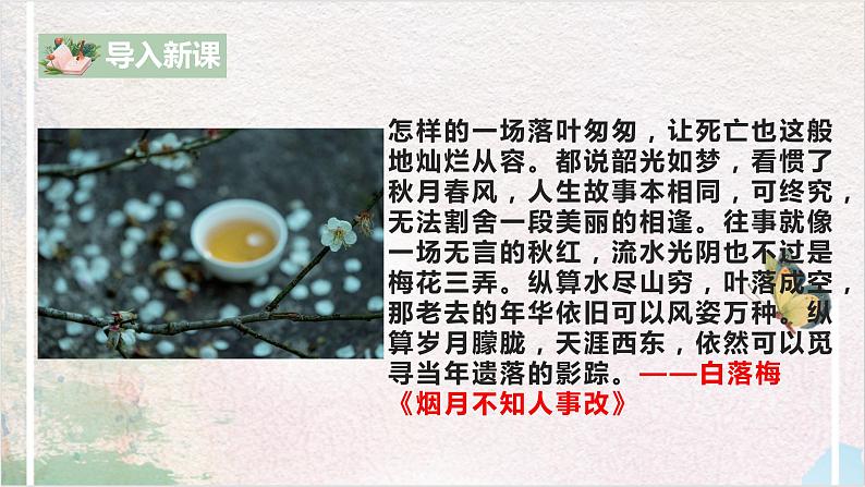 古诗词诵读第五节《江城子.乙卯正月二十日夜记梦》03