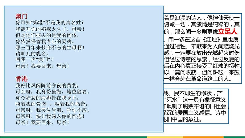 2.2《红烛》课件2022—2023学年统编版高中语文必修上册第1页