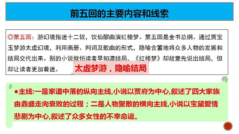 《红楼梦》整本书阅读2：整体理解 课件教案06