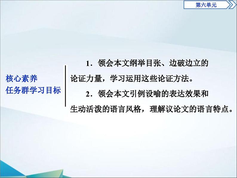 高中语文必修上册第六单元第11课《反对党八股(节选)》PPT课件-2019审定人教版第2页