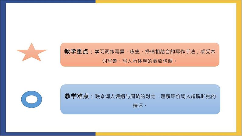 高中语文统编版必修上册9.1《念奴娇 赤壁怀古》课件07