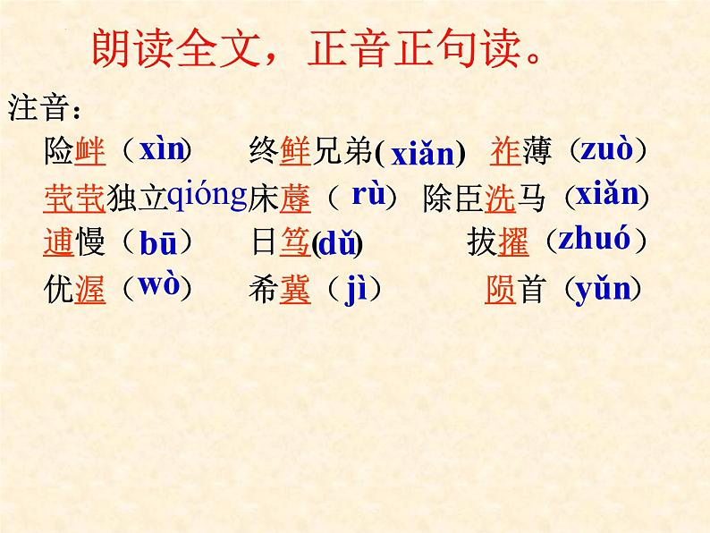 9.1《陈情表》课件  2022-2023学年统编版高中语文选择性必修下册第5页