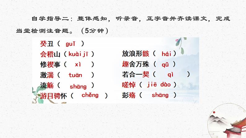 10.1《兰亭集序》课件  2022-2023学年统编版高中语文选择性必修下册07