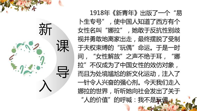 12《玩偶之家（节选）》课件 2022-2023学年统编版高中语文选择性必修中册+02