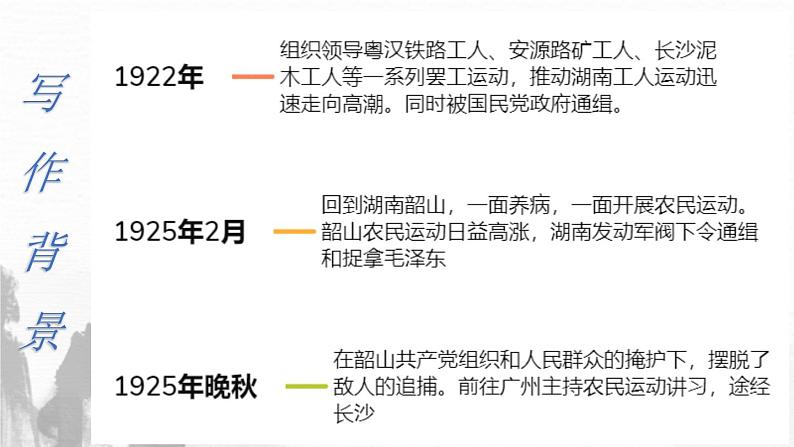 1.《沁园春•长沙》课件 2023-2024学年统编版高中语文必修上册第4页