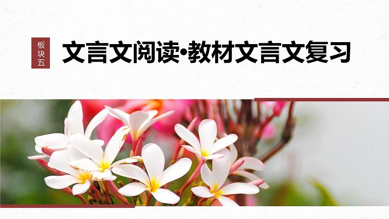 高考语文一轮复习-- 教材内文言文复习 课时23　《赤壁赋》《登泰山记》（精品课件）第1页