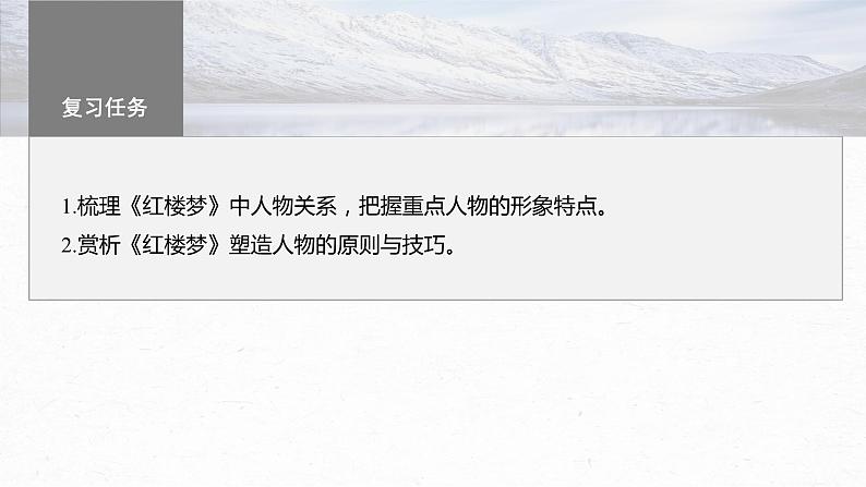 高考语文一轮复习--《红楼梦》 课时84　人物赏析——正邪两赋，圆形立体（精品课件）第3页