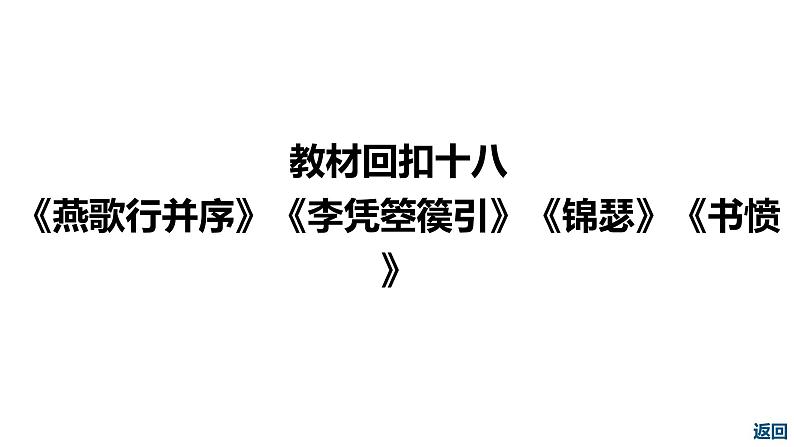 高考语文一轮复习--《燕歌行并序》《李凭箜篌引》《锦瑟》《书愤》（精品课件）第2页