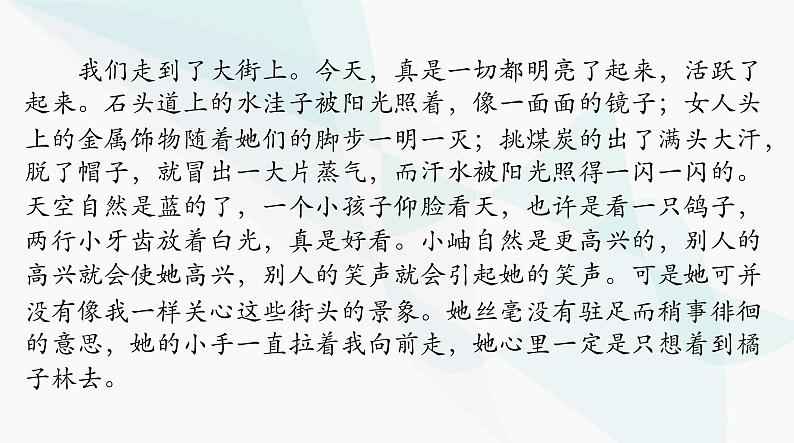 2024年高考语文一轮复习第一部分现代文阅读Ⅱ专题三第二节散文阅读课件第5页