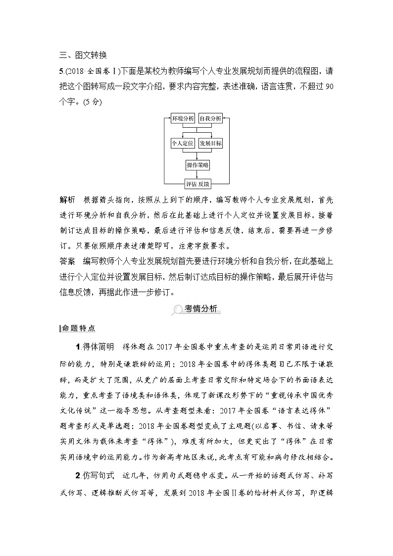 高考语文一轮复习--“轮考”考点考查(语言得体、扩展语句、仿用句式、图文转换)第3页