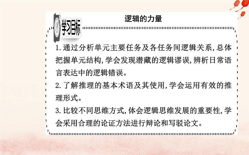 新教材2023高中语文第四单元逻辑的力量课件部编版选择性必修上册02