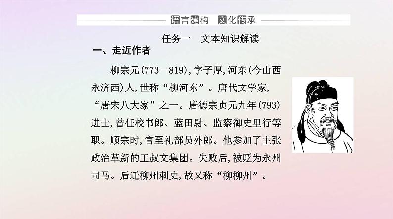 新教材2023高中语文第三单元第11课种树郭橐驼传课件部编版选择性必修下册03